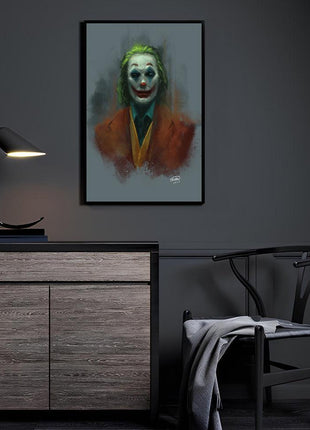 Joker Wall Art acrylic print by Kevin Anthony De Castro