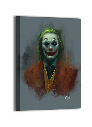 Joker Wall Art gloss canvas print by Kevin Anthony De Castro
