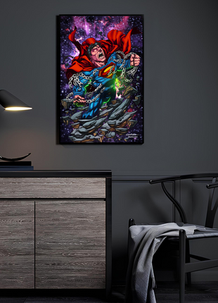 Superman (Clark Kent / Kal-El) acrylic wall art by Emil Cabaltierra