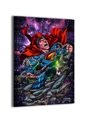 Superman (Clark Kent / Kal-El) canvas wall art by Emil Cabaltierra