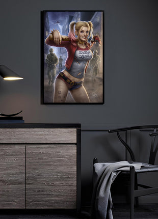 Harley Quinn Suicide Squad Wall Art acrylic print by Sam DelaTorre