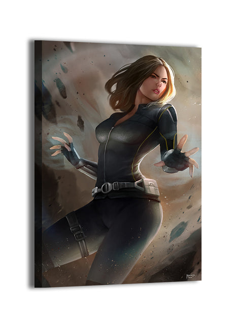 Quake Force Wall Art Canvas Print – Daisy Johnson by Nopeys