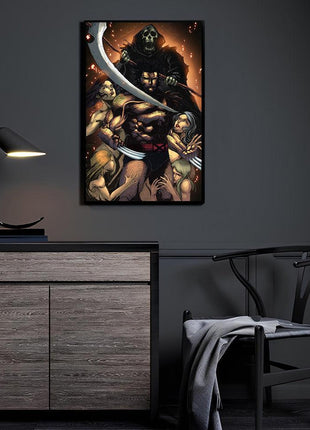 Reaper’s Embrace Wolverine Marvel wall art by Von Randal