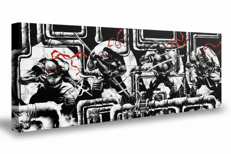 Red Bandana Brotherhood - Matte Canvas Mockup