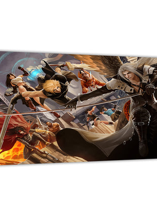 Reunion of Heroes Wall Art Acrylic Print, Premium Wall Art by Snapping Turtle Gallery