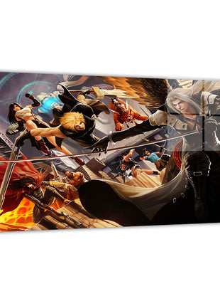 Reunion of Heroes Wall Art Acrylic Print, Premium Wall Art by Snapping Turtle Gallery