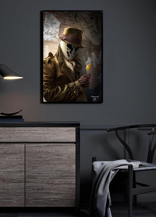 Rorschach acrylic wall art by Raymond Lee