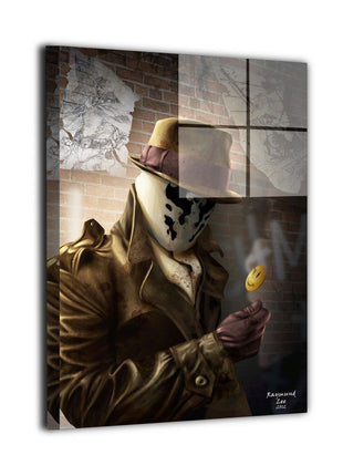 Rorschach metal wall art by Raymond Lee