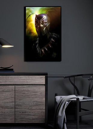 Royal Claw Ascendant Black Panther Marvel room mockup by Richard Williams