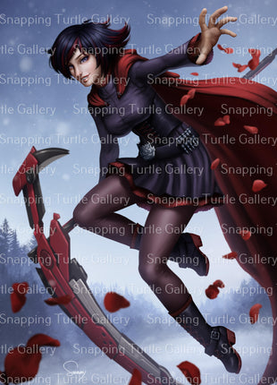 RWBY RUBY ROSE Snapping Turtle Gallery