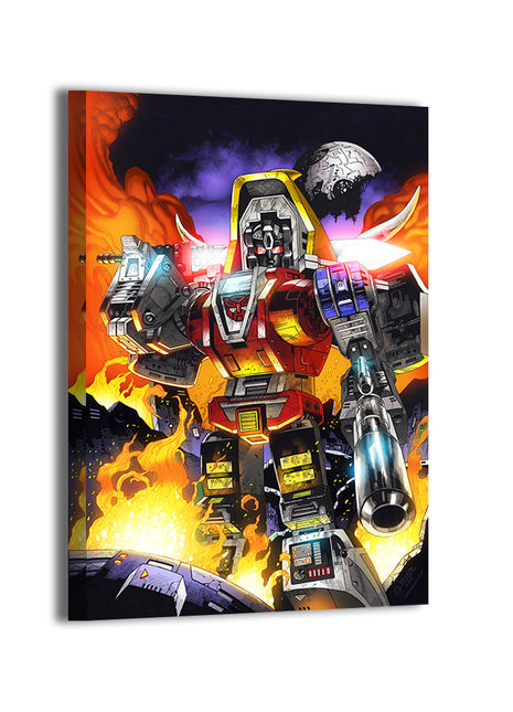 Slag Wall Art Canvas Print, Premium Wall Art by Snapping Turtle Gallery