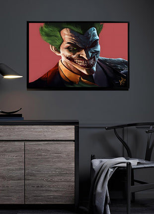 Joker Wall Art acrylic print by Wizyakuza (Ceasar)