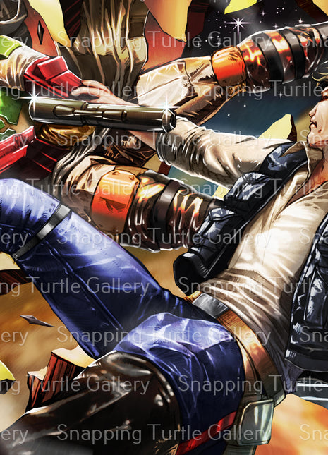 STAR WARS HAN VS BOBA Snapping Turtle Gallery