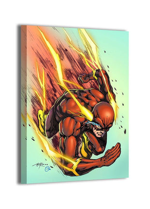 The Flash canvas wall art by Brian Balando