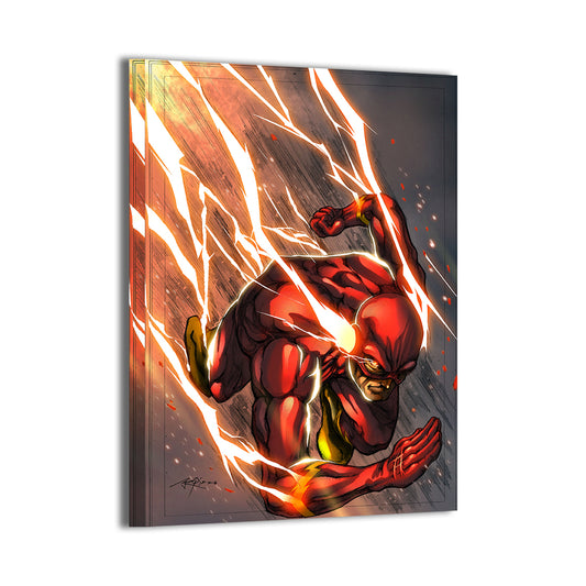 Speedforce Surge Canvas Print 24x36 – The Flash DC Comics Wall Art