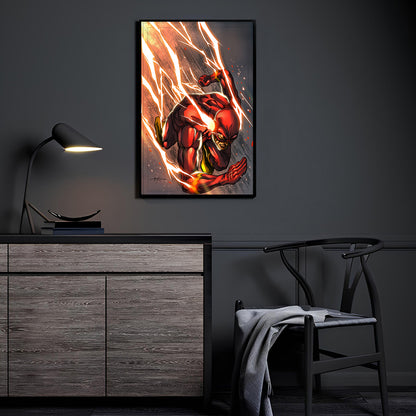 Speedforce Surge Poster Print – The Flash DC Comics Wall Art