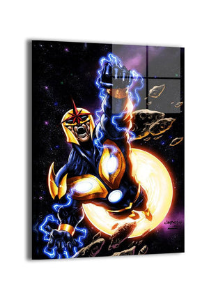 Starborn Ascension Nova wall art — Marvel vertical print by Jimbo Salgado, image 1.