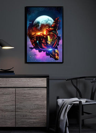 Starcore Flight Iron Man Marvel wall art by Jimbo Salgado