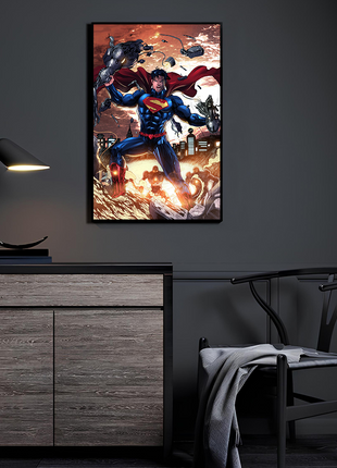 Superman acrylic wall art by Jey Soliva