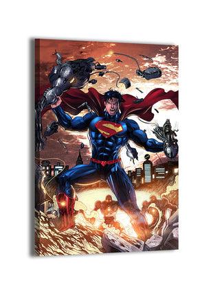 Superman canvas wall art by Jey Soliva