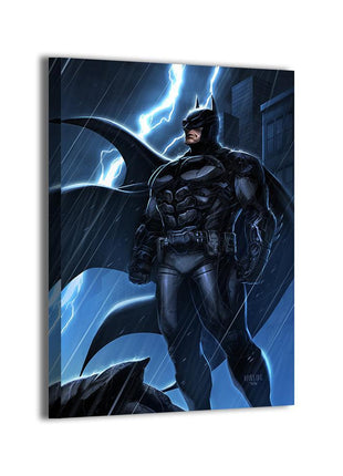 Batman canvas wall art by Ryan Pasibe