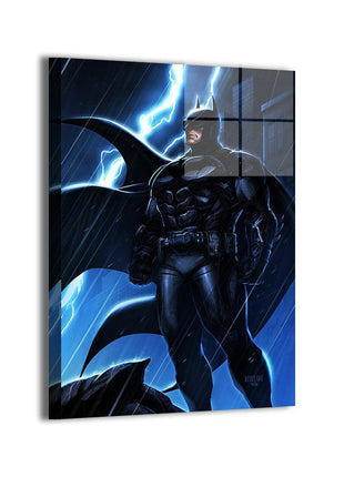 Batman metal wall art by Ryan Pasibe