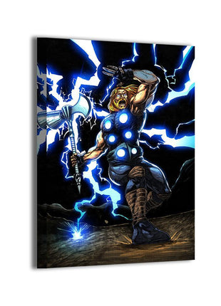 Stormbreaker Fury Thor Marvel wall art by Jey Soliva