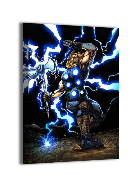 Stormbreaker Fury Thor Marvel wall art by Jey Soliva