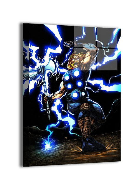 Stormbreaker Fury Thor Marvel wall art by Jey Soliva