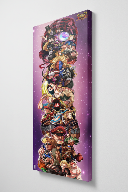Street Fighters Unite - Canvas Mockup