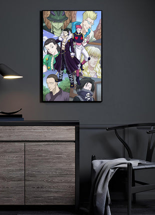 Super Villains of Hunter X Hunter Wall Art Acrylic Print, Premium Wall Art by Snapping Turtle Gallery