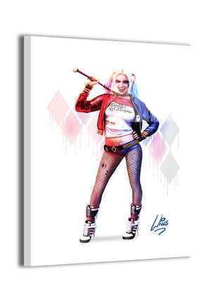 Harley Quinn Sweet Mayhem Wall Art dye-sublimated metal print by Richard Williams
