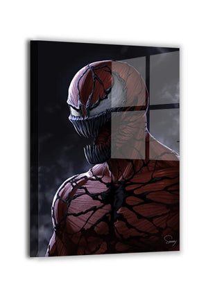 Symbiote Chaos wall art featuring Carnage (Cletus Kasady) — artwork view