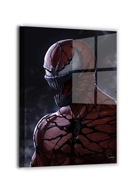 Symbiote Chaos wall art featuring Carnage (Cletus Kasady) — artwork view