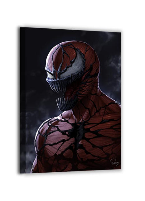 Symbiote Chaos wall art featuring Carnage (Cletus Kasady) — alternate artwork view