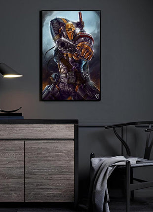 Deathstroke Tactical Precision room display by Wizyakuza (Caesar Muyuela)