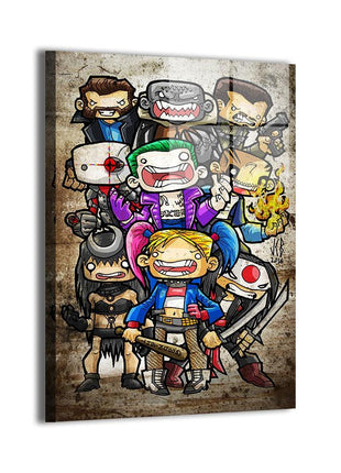 Suicide Squad Task Force X Wall Art dye-sublimated metal print by Jeff Benitez