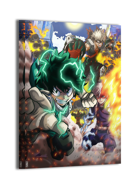 Team Battle Wall Art Acrylic Print, Premium Wall Art by Snapping Turtle Gallery