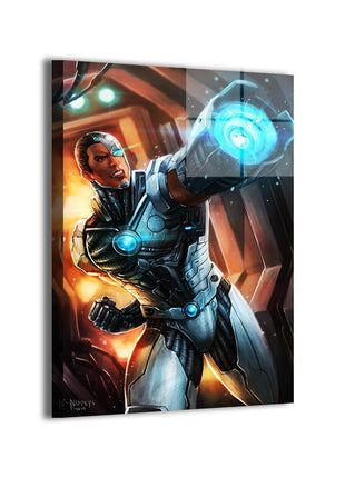 Cyborg (Victor Stone) metal wall art by Nopeys