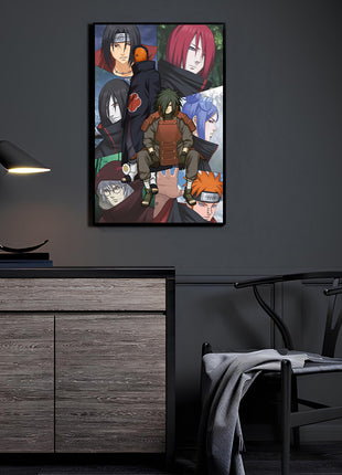 the Good the bad and the Akatsuki Wall Art Acrylic Print, Premium Wall Art by Snapping Turtle Gallery