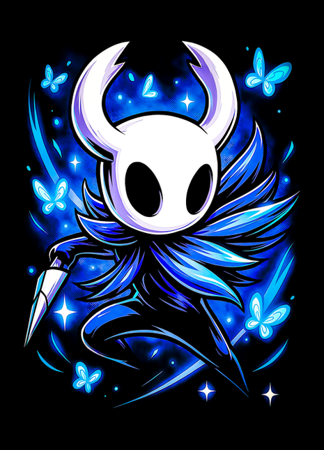 The Knight Hollow Knight wall art in Acrylic, Canvas and Metal