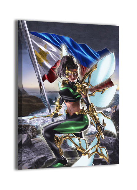 Tidal Hero Wall Art Acrylic Print, Premium Wall Art by Snapping Turtle Gallery