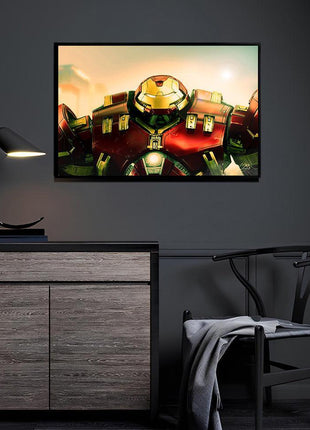Titan Protocol Hulkbuster Iron Man Marvel acrylic print by Richard Williams