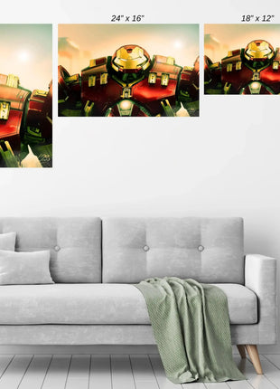 Titan Protocol Hulkbuster Iron Man Marvel acrylic print by Richard Williams