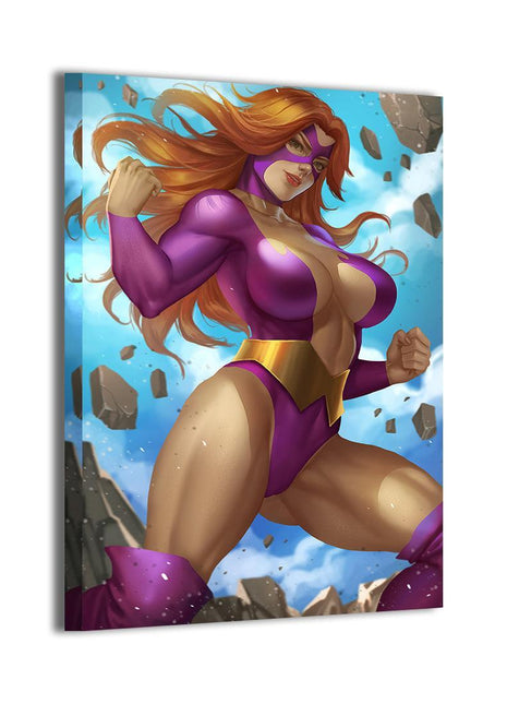 Titan Strength Ascendant Titania Marvel acrylic print by Nopeys