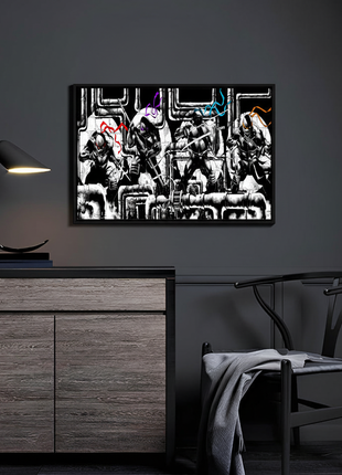 TMNT - Dark Room Mockup