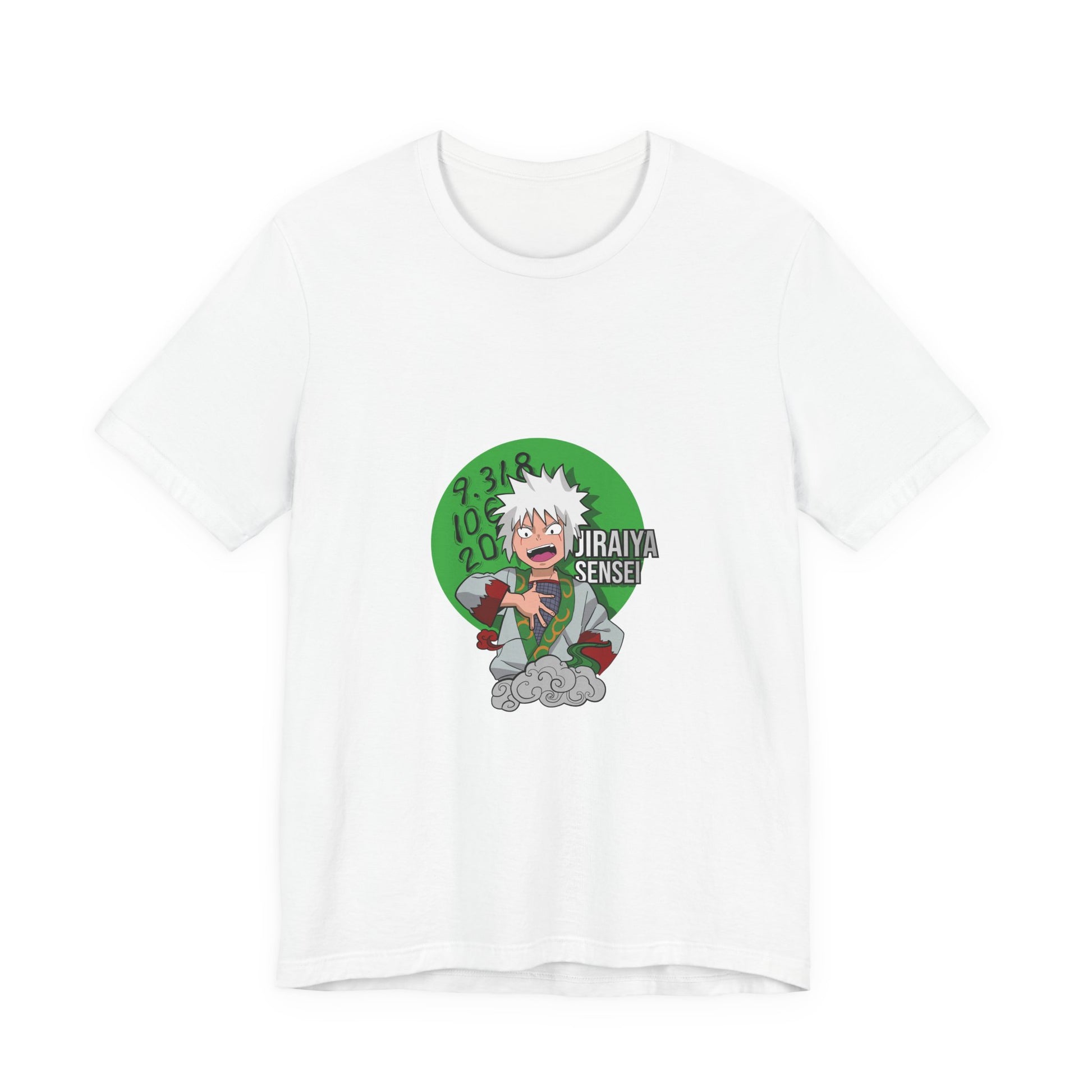 Alt: Toad Sage Sensei Anime Shirt on white, angled front view, anime streetwear by Snapping Turtle Gallery

