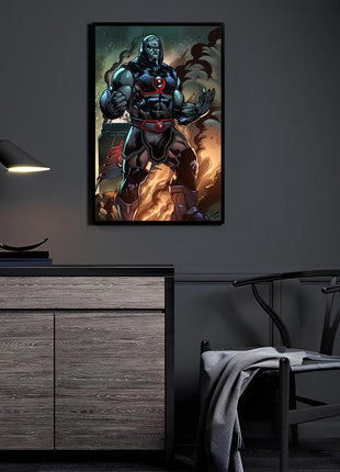 Tyrant of Apokolips Darkseid acrylic wall art by Carlos Ramos