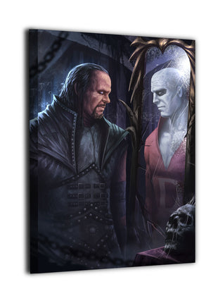 The Undertaker; Deadman canvas wall art by Ben Asher