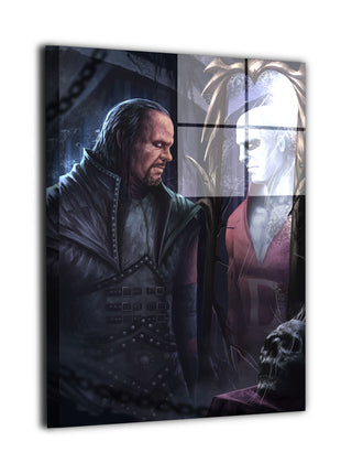 The Undertaker; Deadman metal wall art by Ben Asher